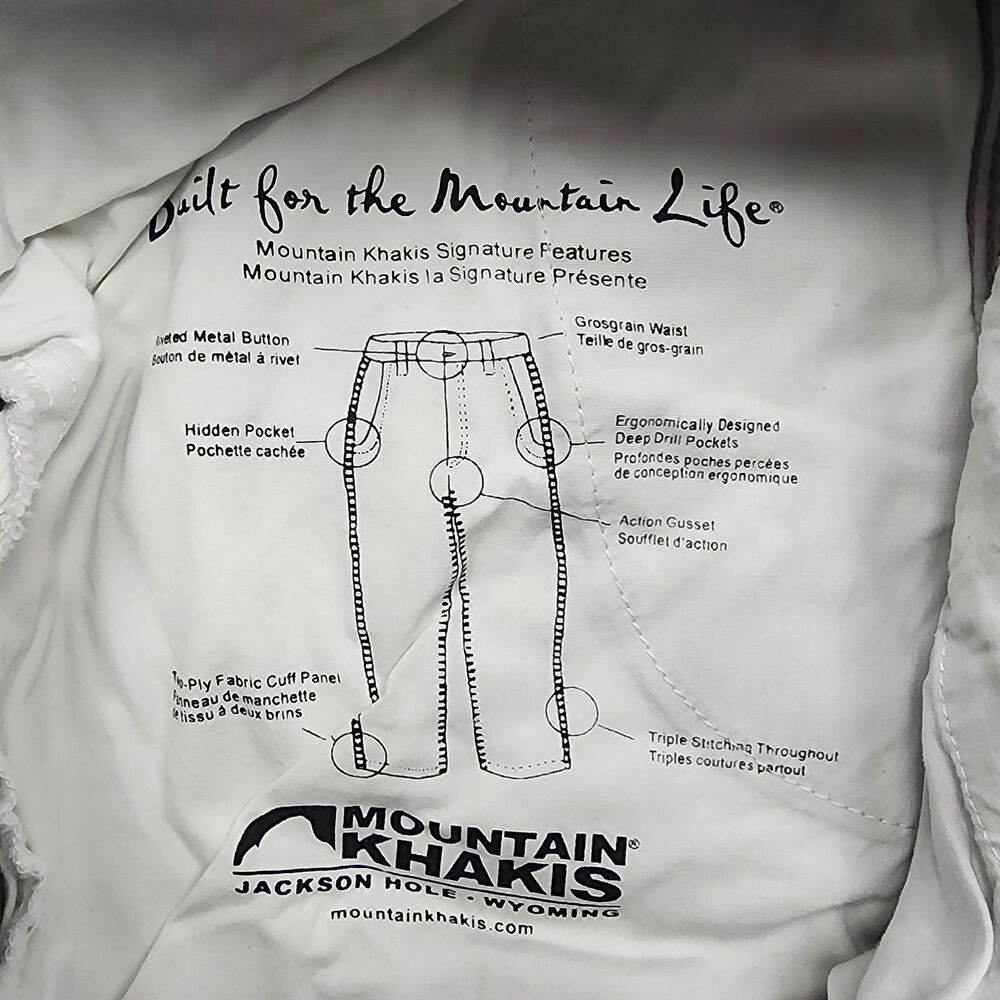 Mountain Khaki Men’s Lake Lodge Twill Pants 28x30 Beige Casual Outdoor Durable - Picture 7 of 13